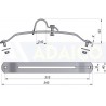 BRIDA NEGRA ALETA REGULA 42M 0106147