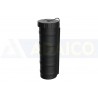 PORTADOCUMENTOS  REDONDO PLST NEGRO