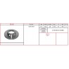 DISCO FRENO IVECO 93161407 409 BUS